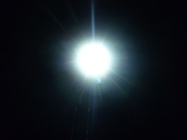 onderweg met de fiets: Oogverblinding - letterlijk