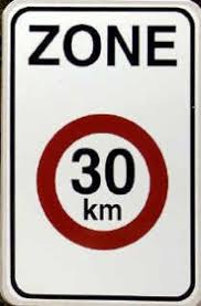 Klein bord voor zone 30 geen excuus meer voor te snel rijden (Gent ...